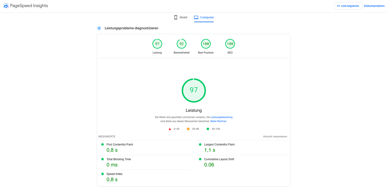 Shopware Performance Dashboard