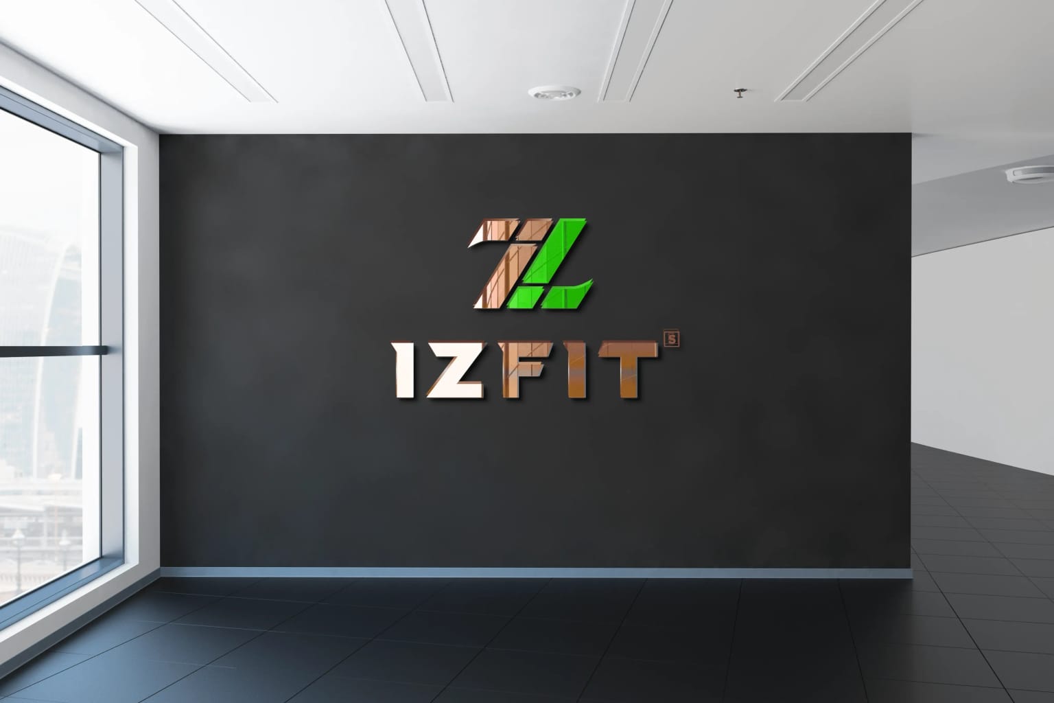 IZFit - Logoentwicklung für einen Fitness-Onlineshop