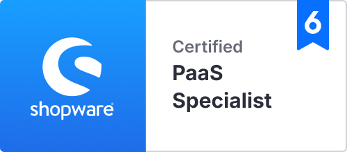 Shopware 6 Certified PaaS Specialist