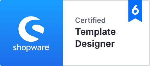 Shopware 6 Certified Template Designer