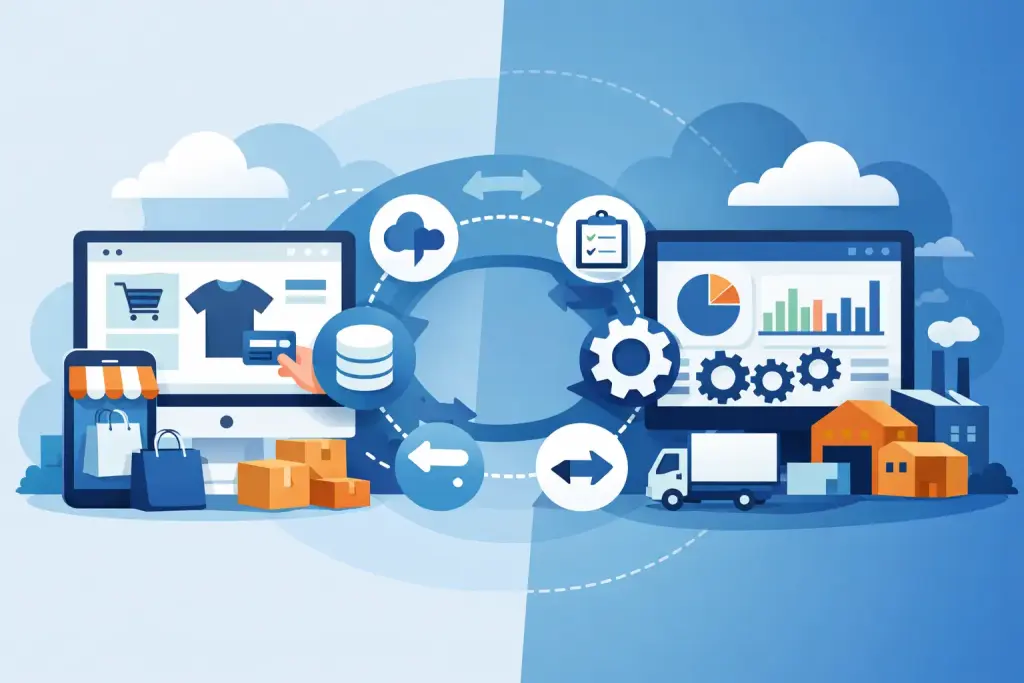ERP Integration im E-Commerce, die wirklich trägt
