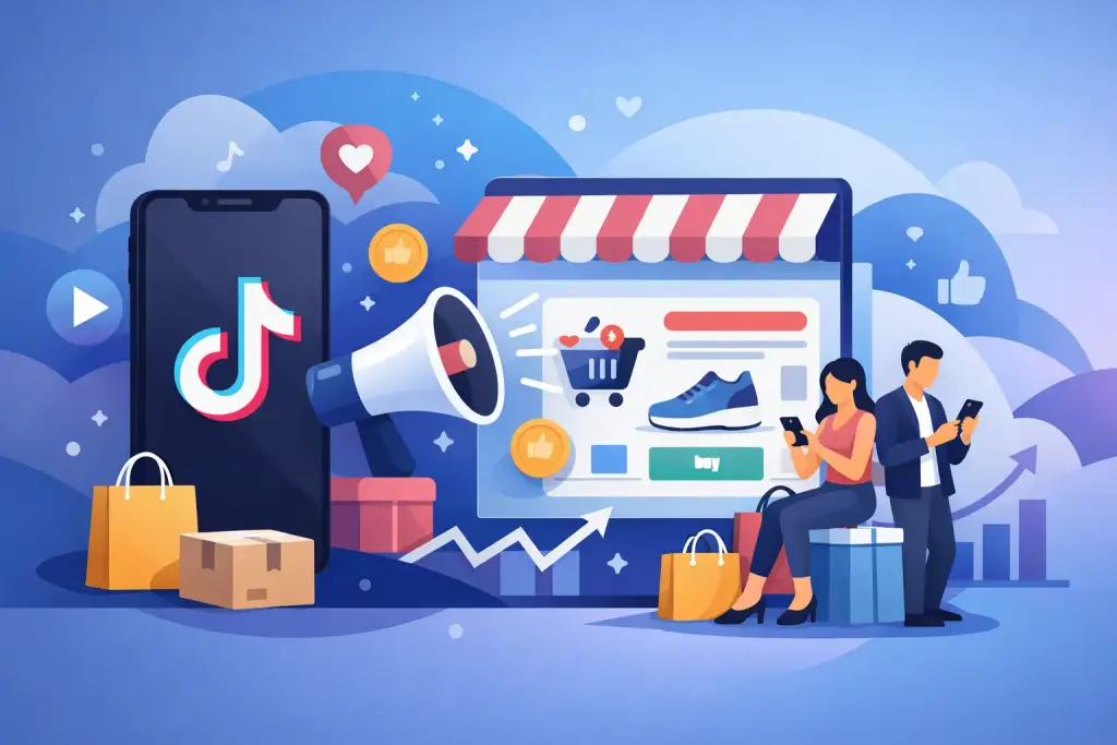 TikTok Werbung für Onlineshops, die verkauft