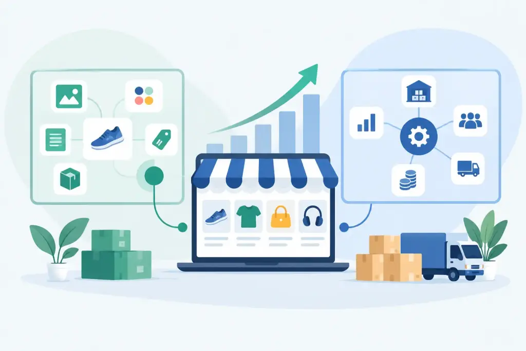 PIM versus ERP Systeme für wachsende Shops