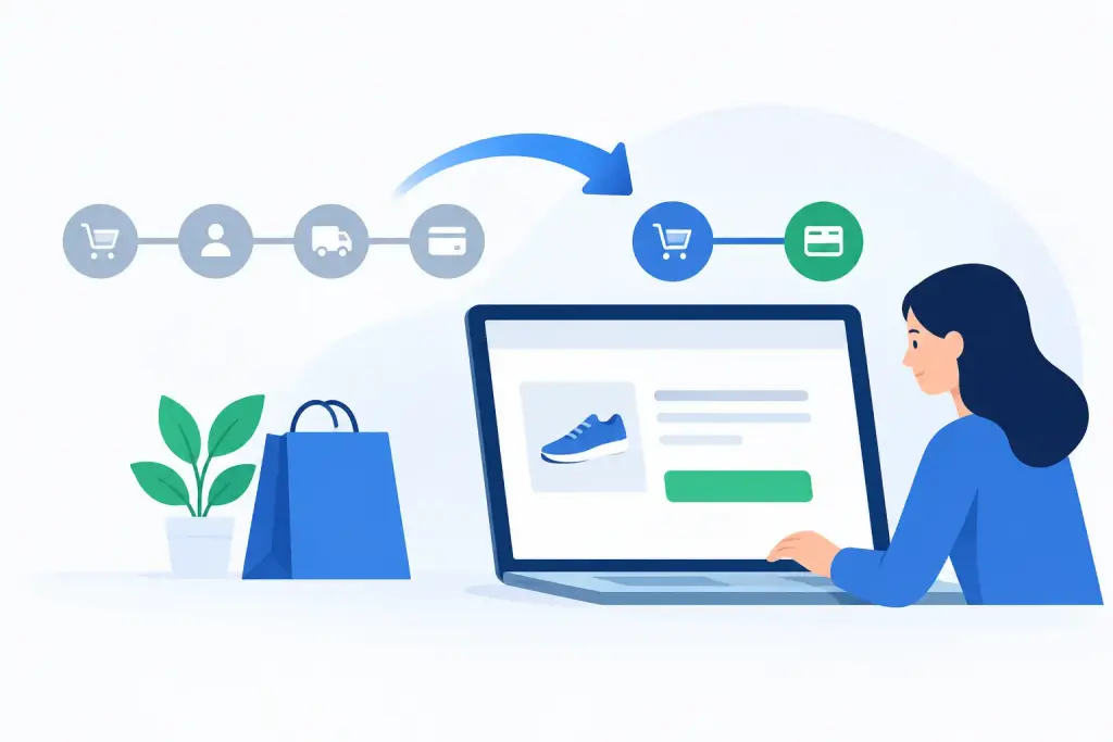 Shopware Checkout Schritte reduzieren mit System