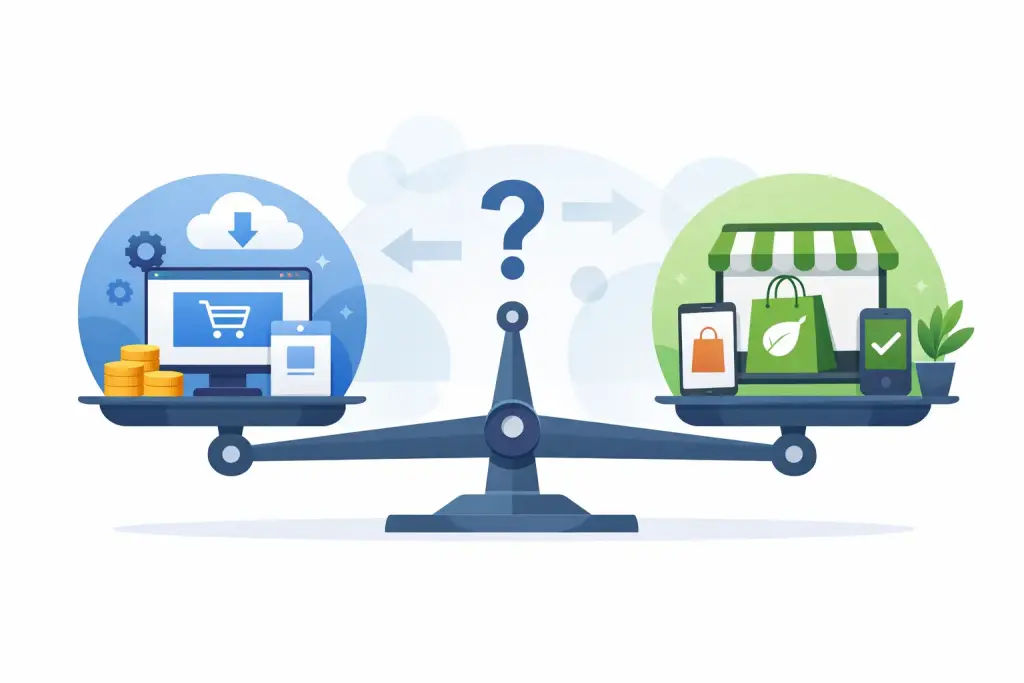 Shopware oder Shopify wählen - was passt besser?